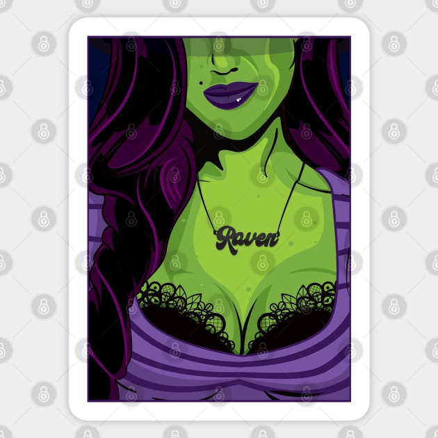 Halloween Witch Pop Art Girl Sticker by Hixon House